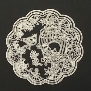 Tattered Lace 6 piece Bird Cage Die Set for cards, scrapbooking & paper crafts